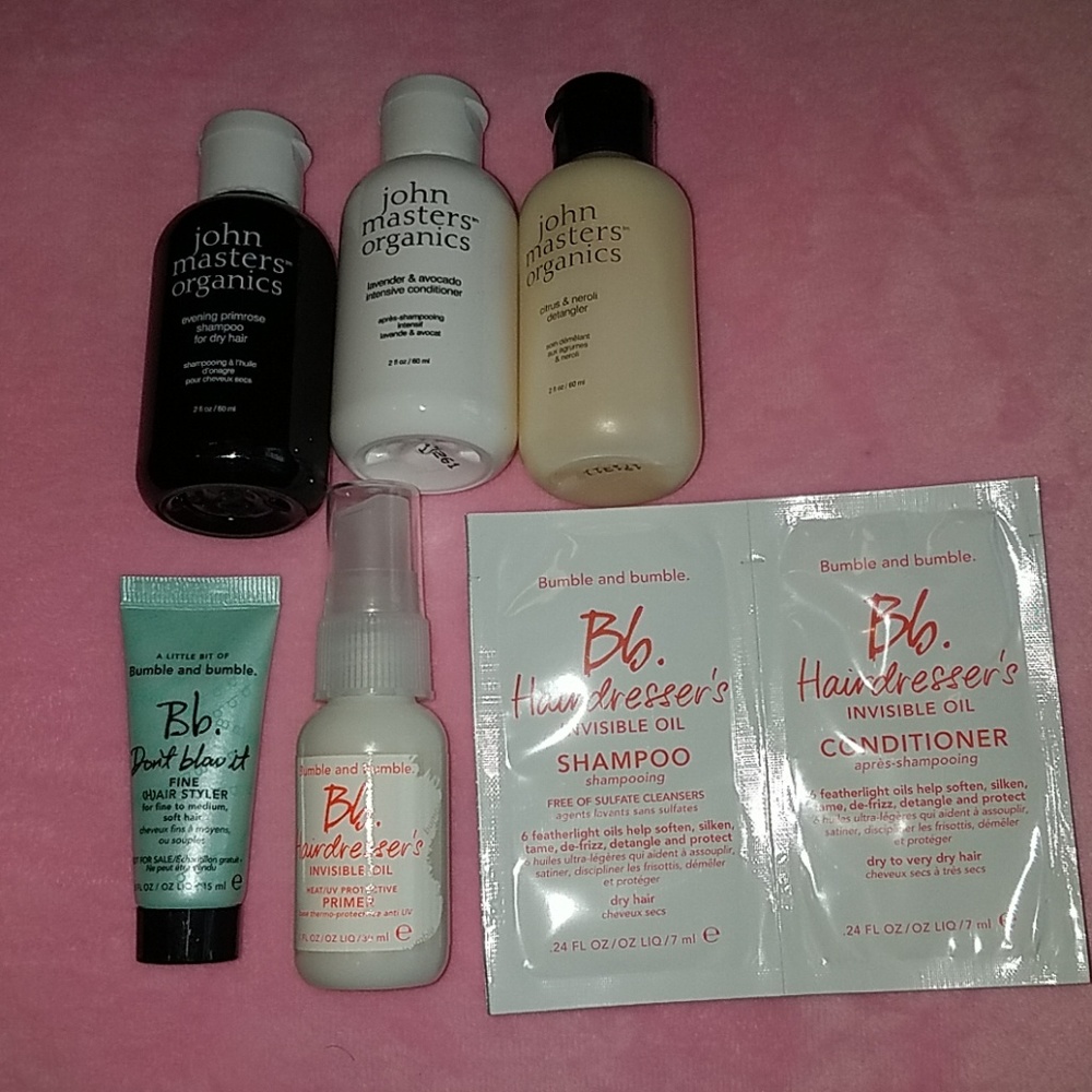 Haircare Bundle (travel/sample sizes)